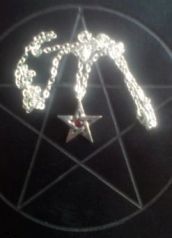 Crystal Pentagram Pendant