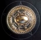 Gold and Silver Plated Celtic Round Buckle