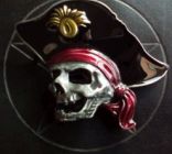 Pirate's Skull Buckle